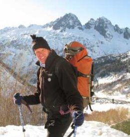Foreign mountain walking and snowshoeing 1